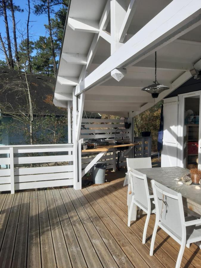 Domaine Residentiel Naturiste De La Jenny Chalet 6 Pers Villa เลอปอร์จ ภายนอก รูปภาพ