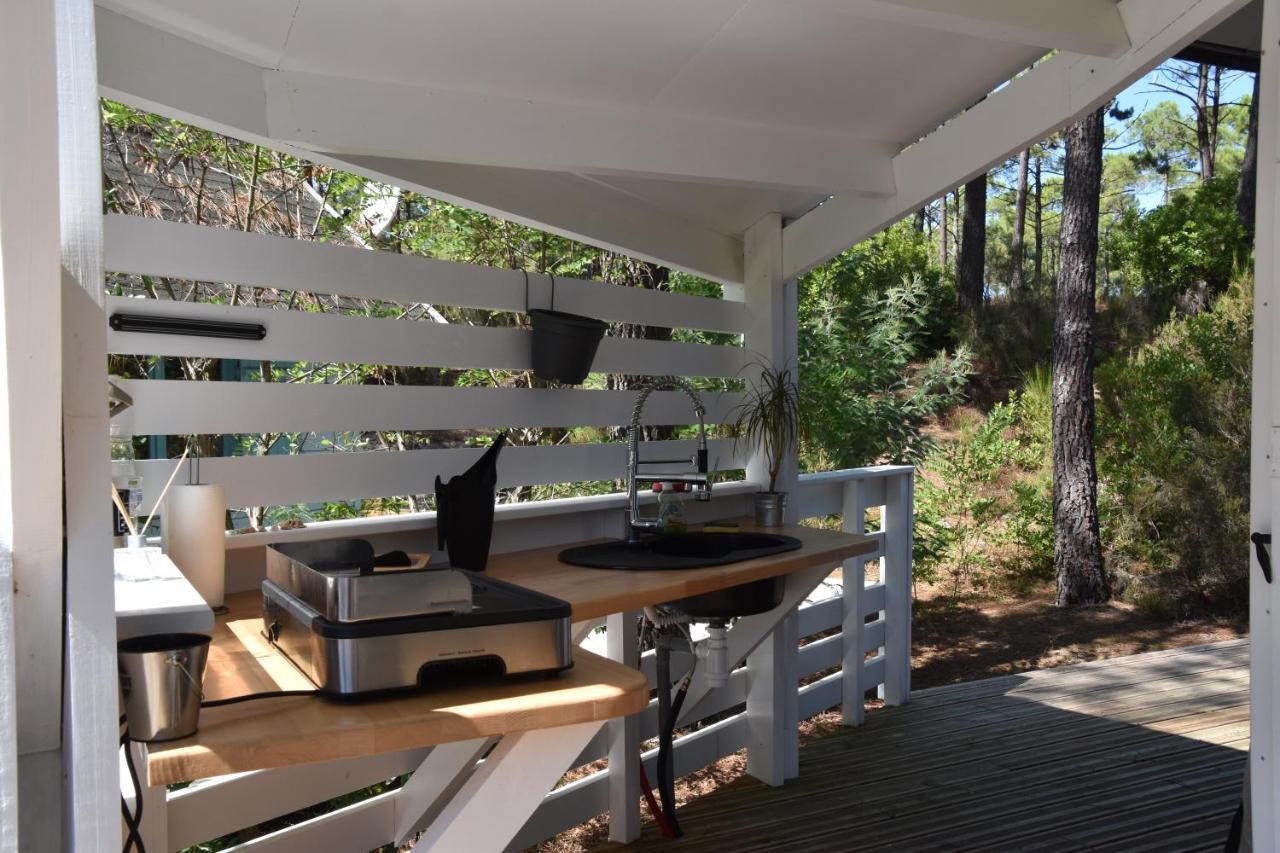 Domaine Residentiel Naturiste De La Jenny Chalet 6 Pers Villa เลอปอร์จ ภายนอก รูปภาพ
