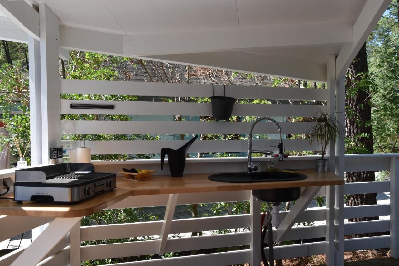 Domaine Residentiel Naturiste De La Jenny Chalet 6 Pers Villa เลอปอร์จ ภายนอก รูปภาพ
